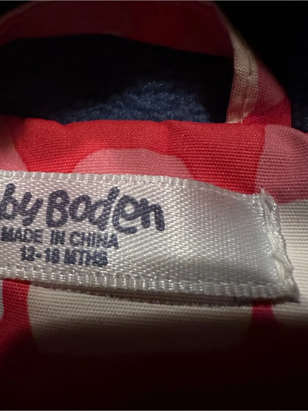Mini Boden house jacket 12/18 fair for stains
